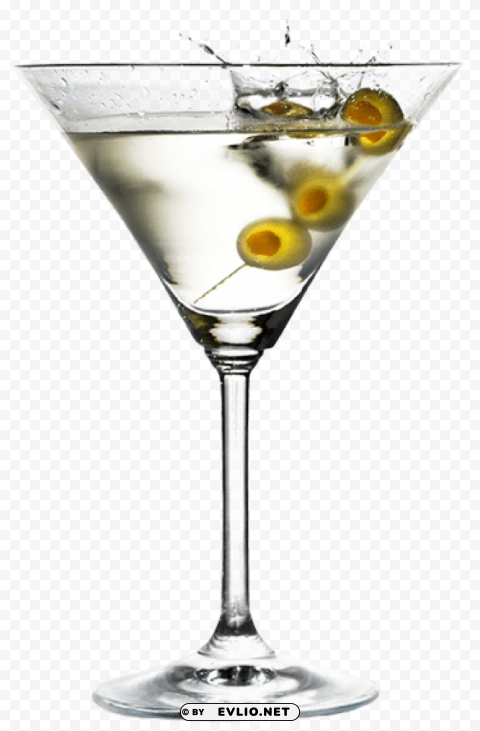 transparent martini PNG images for editing