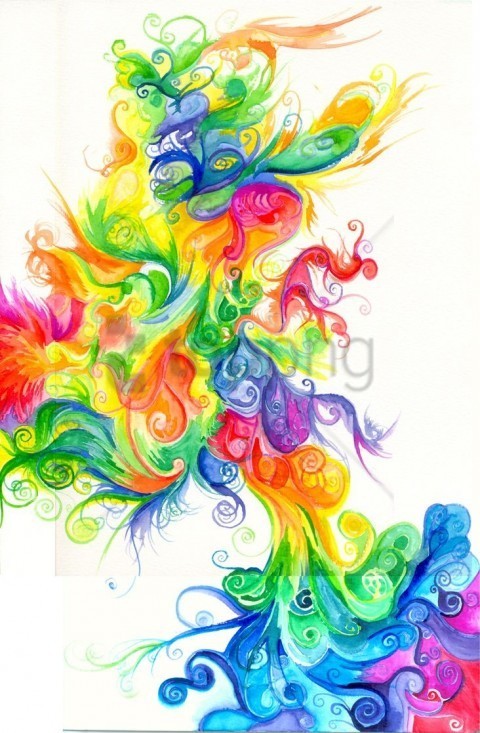 colorful art colors PNG images with no fees