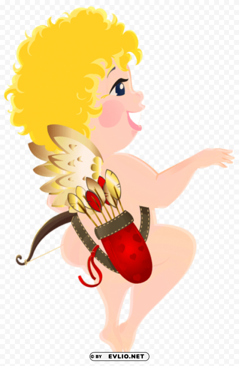 beautiful cupid Isolated Element in HighResolution Transparent PNG