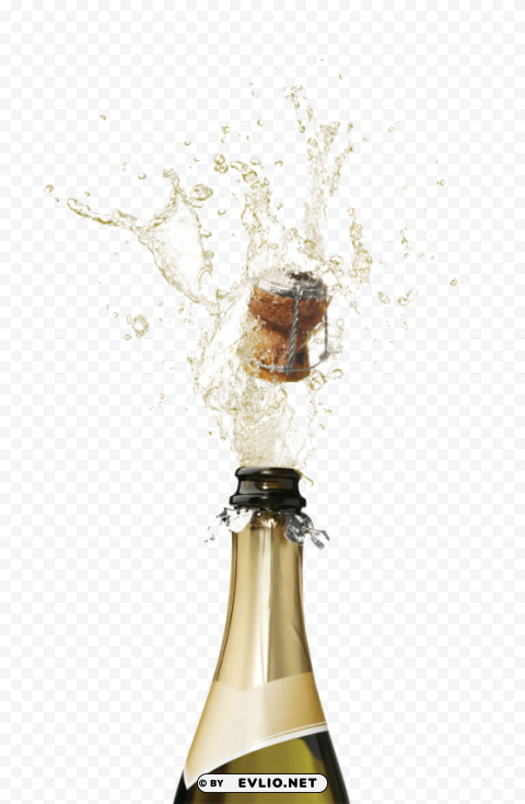 champagne popping Images in PNG format with transparency
