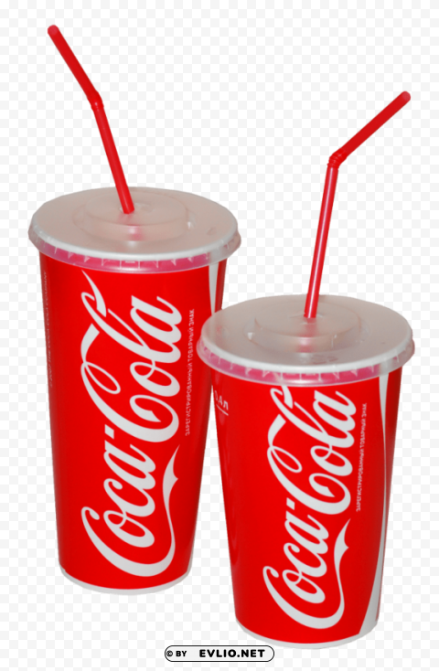 coca cola cup Isolated Object with Transparent Background PNG