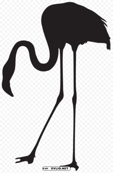 flamingo silhouette Clear PNG graphics