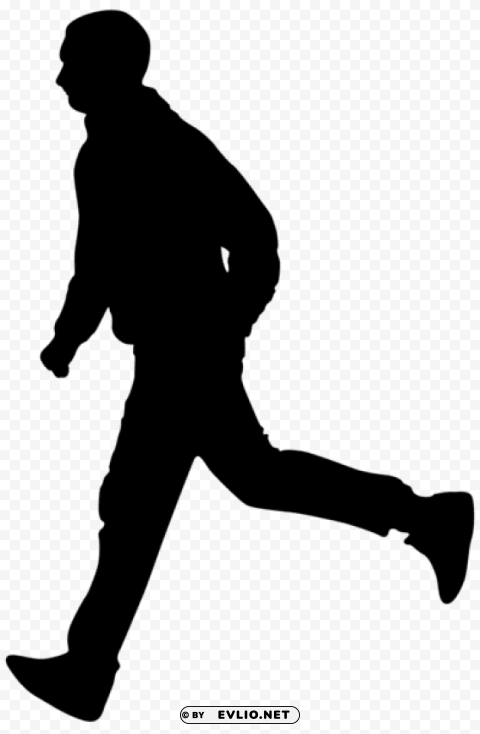 Transparent running man silhouette Free PNG images with alpha channel compilation PNG Image - ID 78226bb4