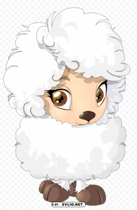 cute sheeppicture PNG for social media