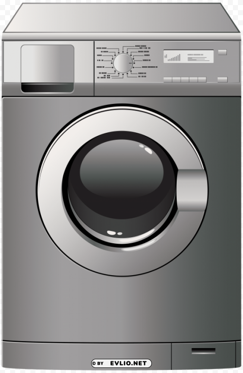 washing machine Isolated Subject in Transparent PNG