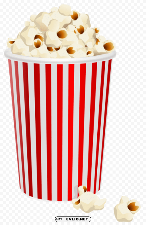 popcorns transparent Isolated Artwork in HighResolution PNG