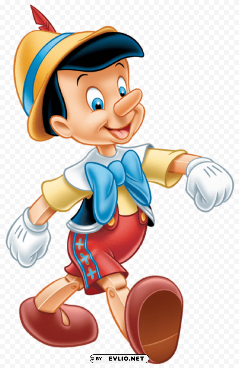 transparent pinocchio PNG Image with Isolated Graphic Element