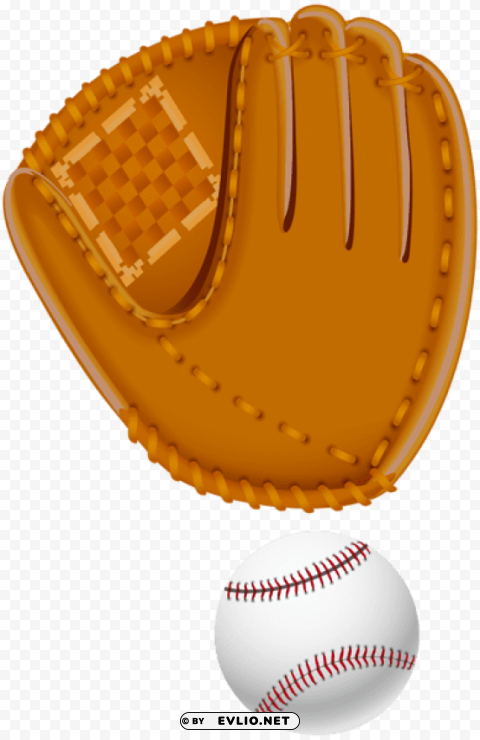 baseball glove ClearCut Background Isolated PNG Graphic Element