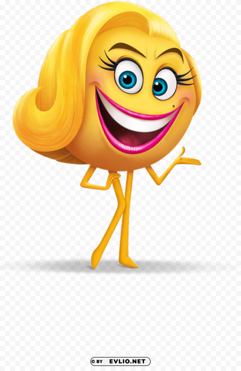 smiler emoji movie character PNG images for personal projects