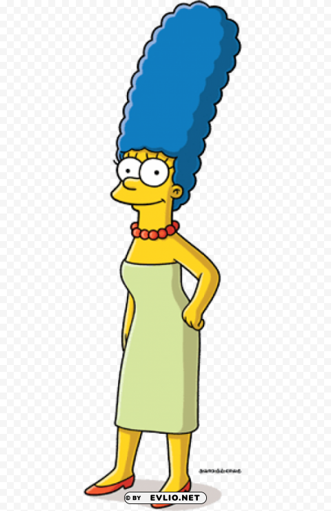 marge simpson PNG Image Isolated with Clear Background