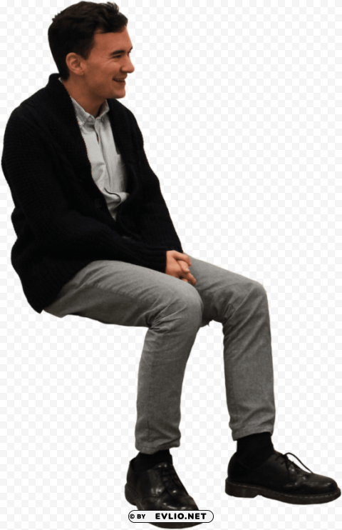 sitting man High-resolution PNG images with transparent background