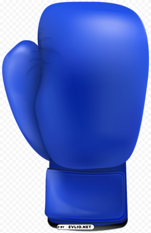 blue boxing glove HighResolution Isolated PNG with Transparency