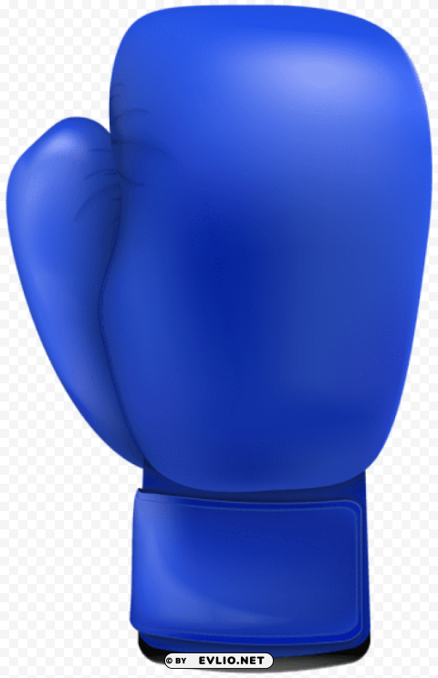 Blue Boxing Glove HighResolution Isolated PNG With Transparency