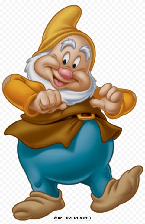 happy dwarf Isolated Subject in Transparent PNG Format
