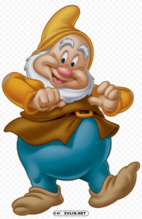 Happy Dwarf Isolated Subject In Transparent PNG Format