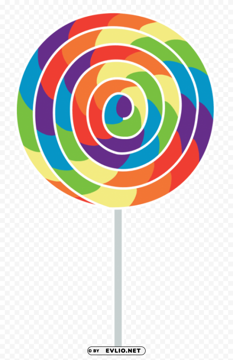 lollipop ClearCut Background PNG Isolated Element
