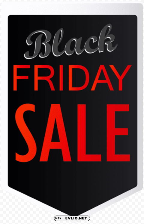 black friday sale label PNG icons with transparency