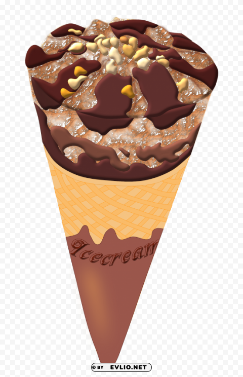 ice cream Isolated Illustration on Transparent PNG clipart png photo - 4eda7b91