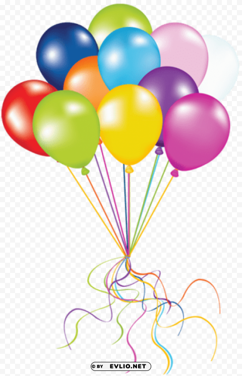 transparent balloons PNG Image with Isolated Artwork