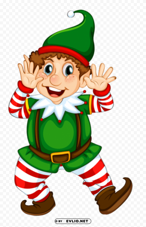 Transparent Christmas Elf PNG Images With No Background Assortment