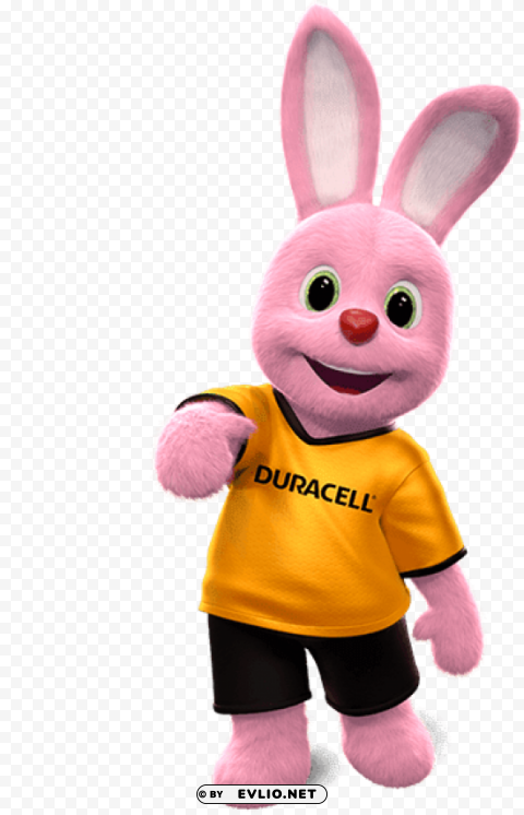 duracell bunny hello Transparent PNG photos for projects