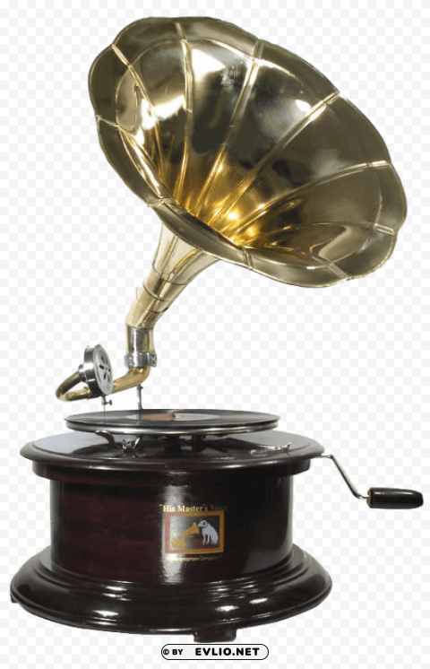 gramophone hmv Isolated Item with Transparent Background PNG