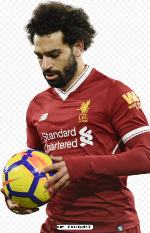 Download mohamed salah PNG Image Isolated with HighQuality Clarity png images background ID f8e6456e