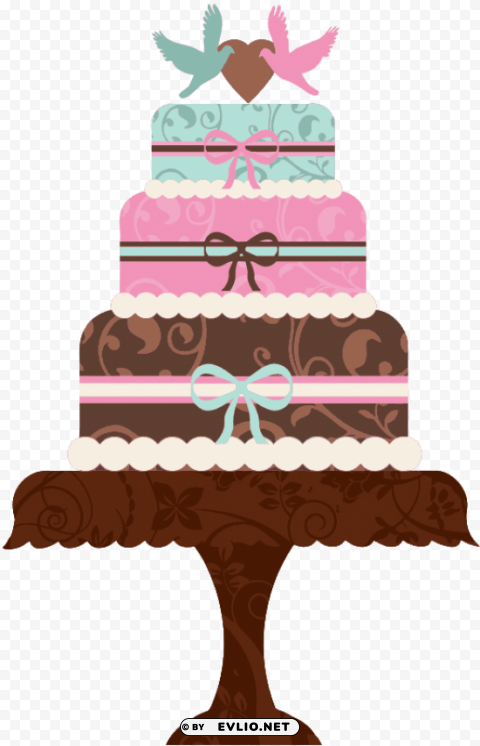 wedding cake HighQuality Transparent PNG Isolated Element Detail