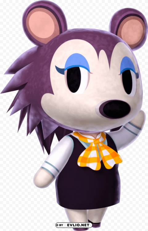 animal crossing sporcle Isolated Character with Transparent Background PNG