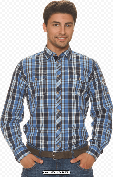 Check Full Dress Shirt PNG Files With Clear Background