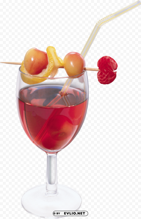 cocktail Isolated Illustration with Clear Background PNG