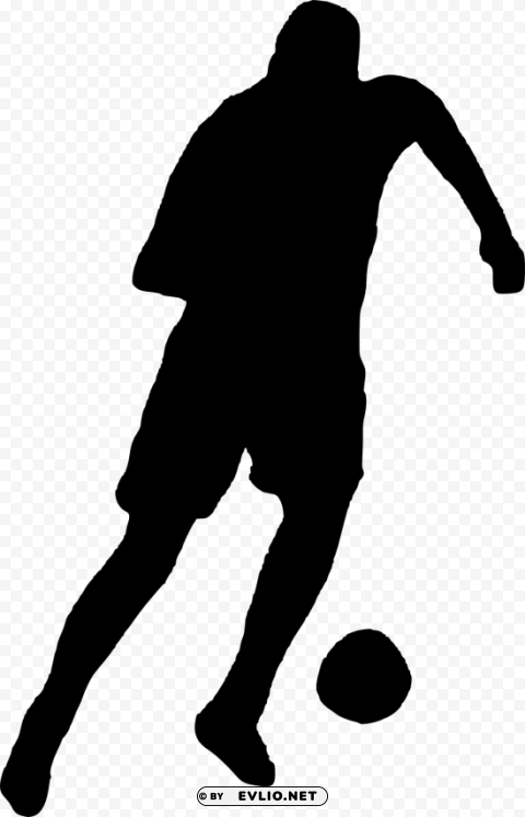 football player silhouette Transparent PNG graphics archive
