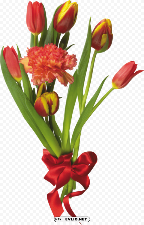PNG image of bouquet of flowers Free download PNG images with alpha transparency with a clear background - Image ID 61d37730