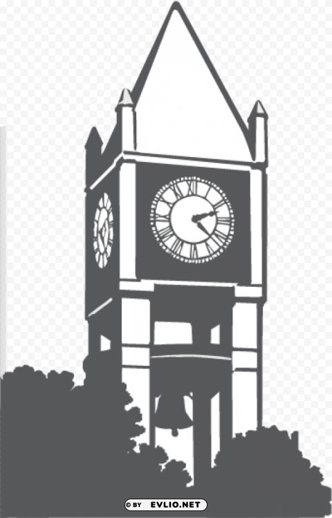 clock tower logo PNG free download