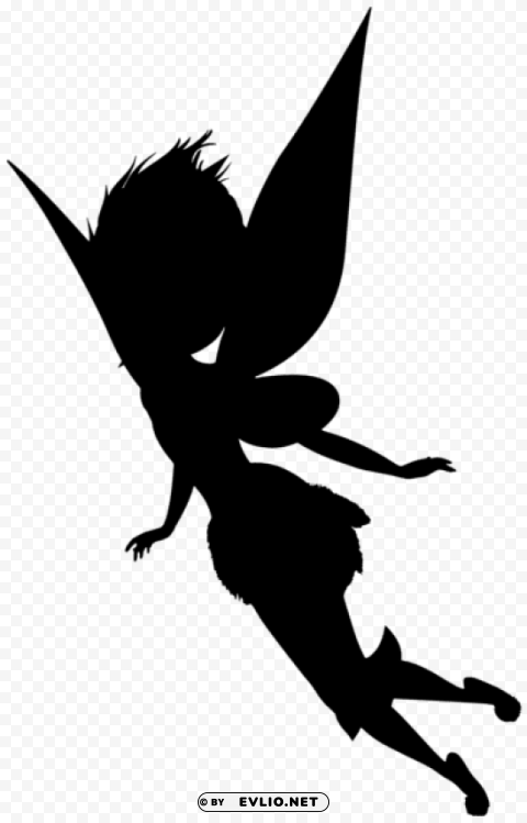 fairy silhouette PNG transparent elements package
