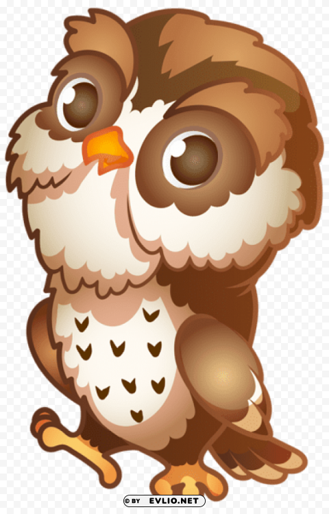 owl cartoon Isolated Object in HighQuality Transparent PNG clipart png photo - ec5f0b3d