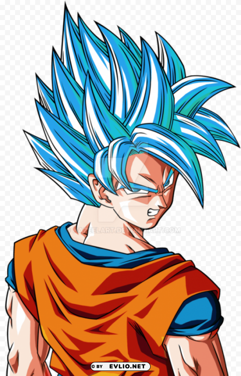 son goku super saiyan god super saiyan Isolated Item on HighQuality PNG PNG transparent with Clear Background ID 63eb57ba