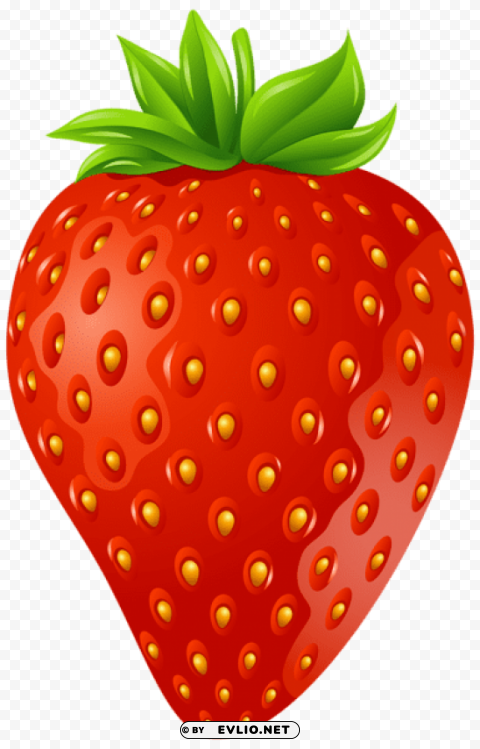 strawberry Isolated Icon in Transparent PNG Format
