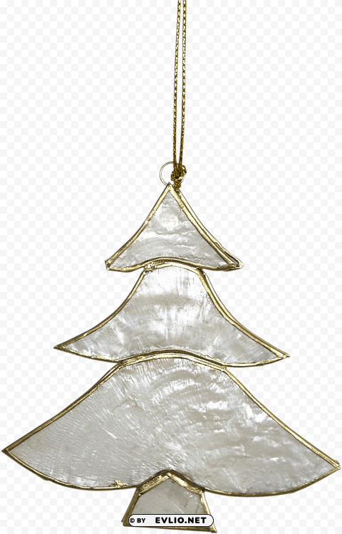 capiz christmas tree ornament - capiz christmas tree decoratio PNG images with no background free download