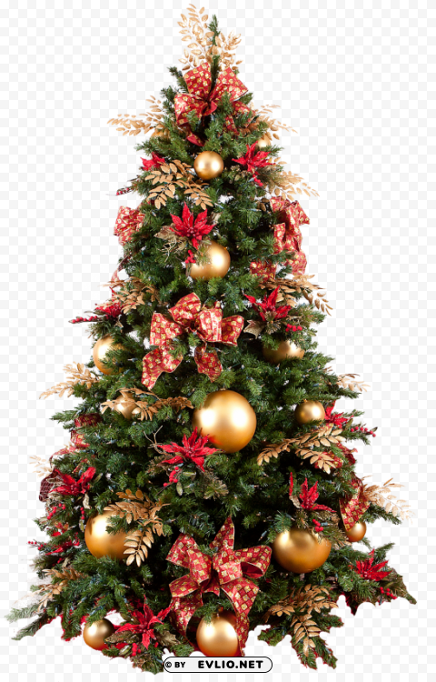 Christmas Tree No Background Free Download PNG With Alpha Channel