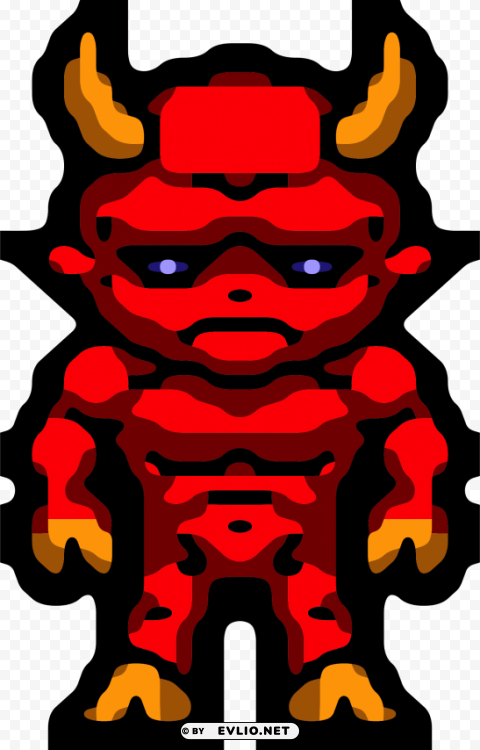demon Transparent PNG Isolated Graphic with Clarity