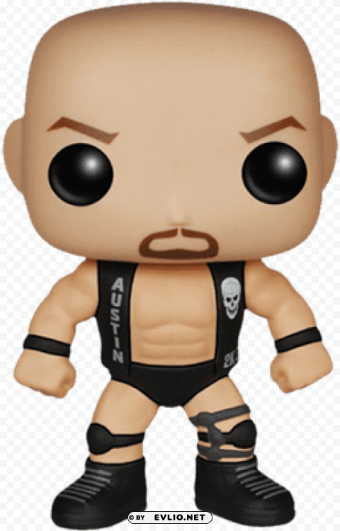 funko pop stone cold steve austin PNG Illustration Isolated on Transparent Backdrop PNG transparent with Clear Background ID 4227a3b1