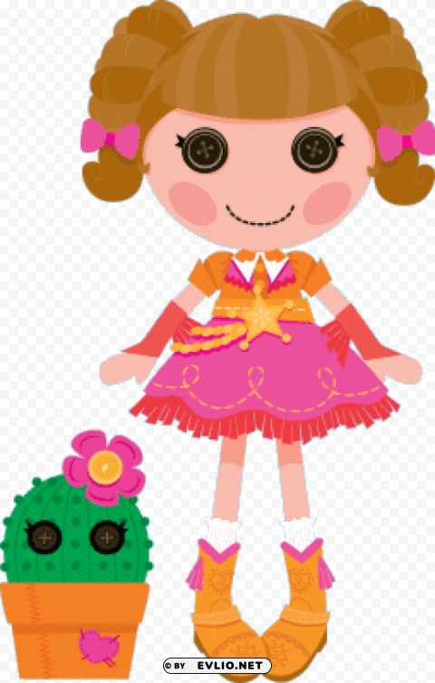 lalaloopsy prairie dusty trails Transparent Background Isolation in HighQuality PNG