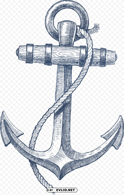 Anchor Clean Background Isolated PNG Image