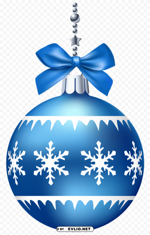 blue christmas ball HighQuality Transparent PNG Isolated Graphic Element
