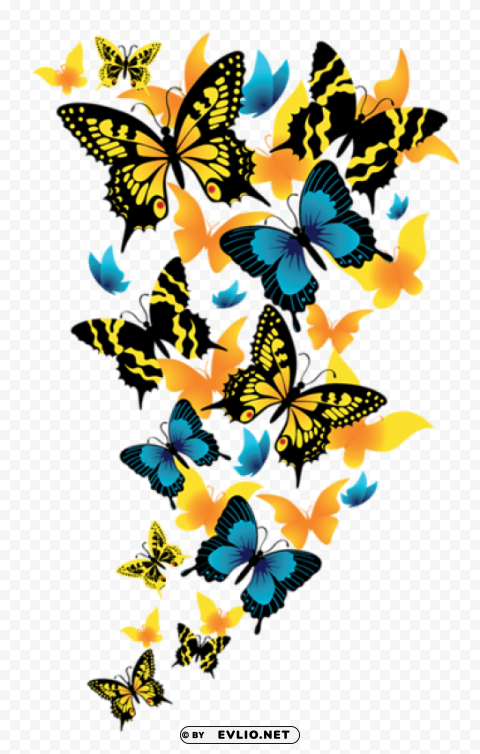 butterfliespicture Free PNG images with transparent layers clipart png photo - 56ca9445