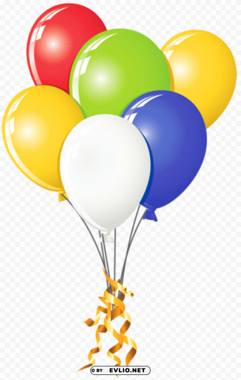 transparent balloons multi color PNG images with high transparency