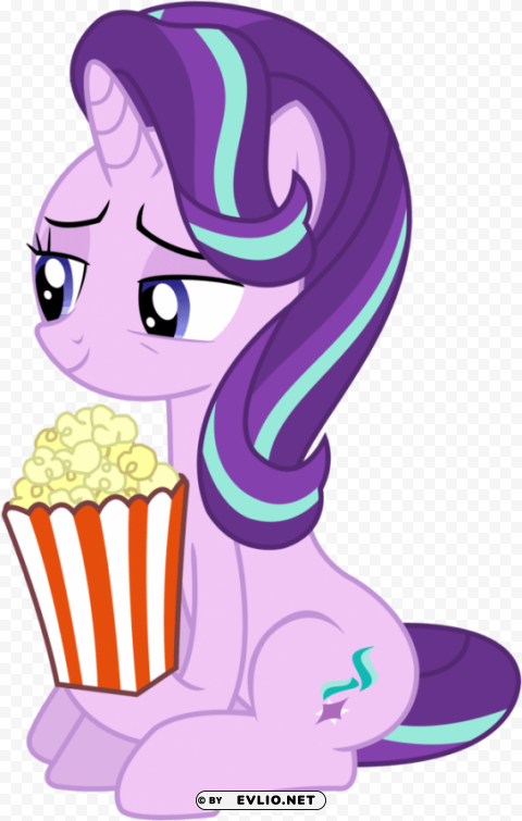 starlight glimmer popcorn PNG images without licensing