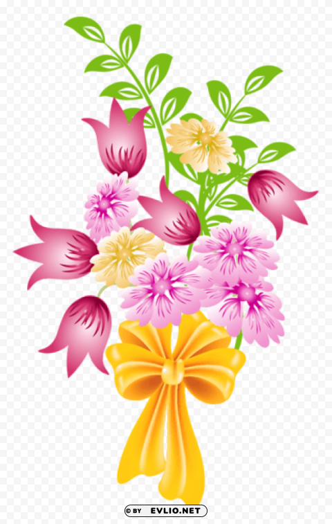 PNG image of spring bouquet Transparent PNG graphics archive with a clear background - Image ID 74e7a115