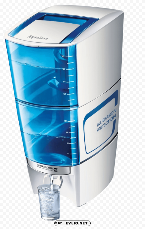 water purifier with glass Transparent Background PNG Isolated Design